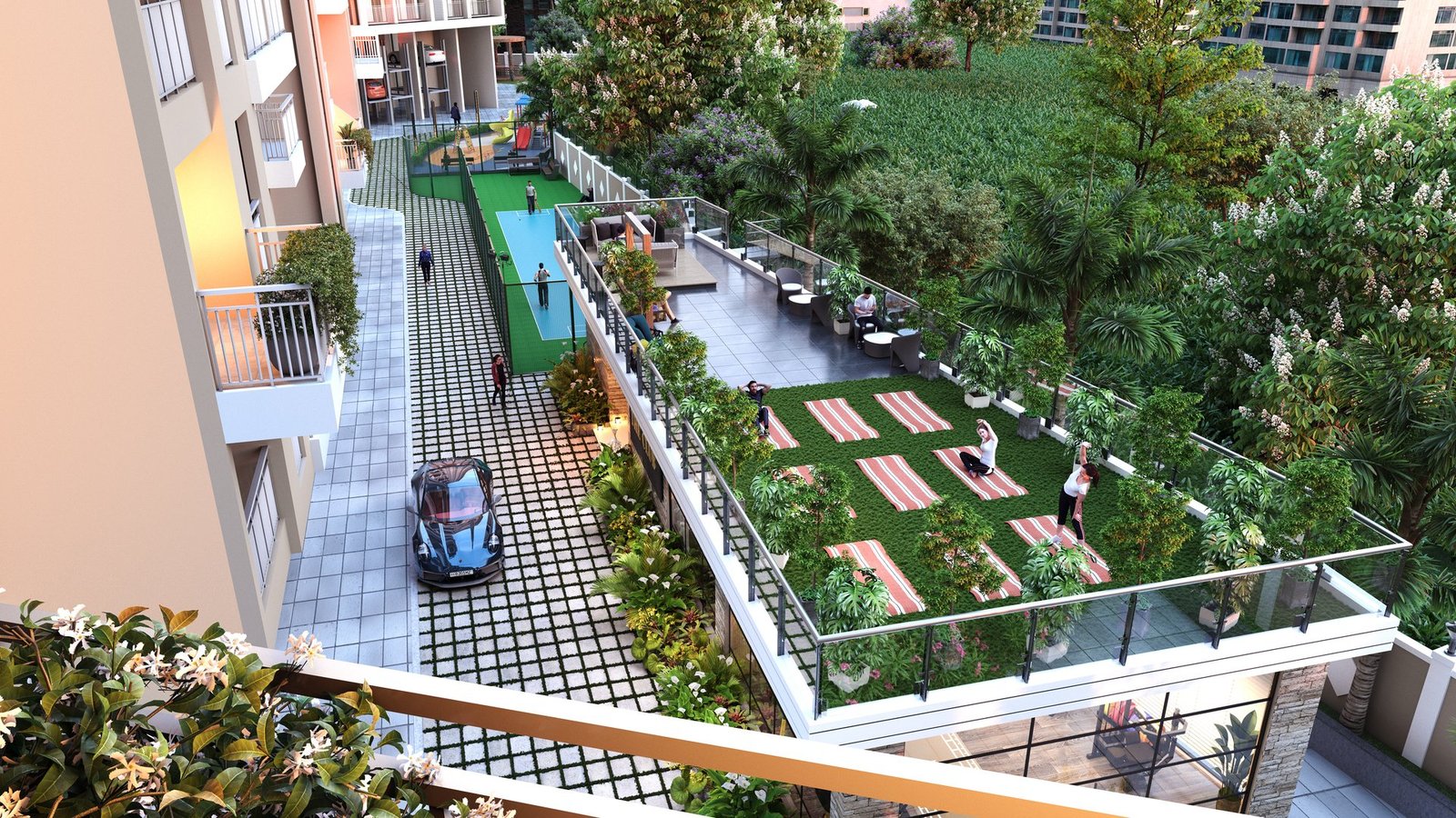 Box Cricket Turf at Codename Majha Ghar