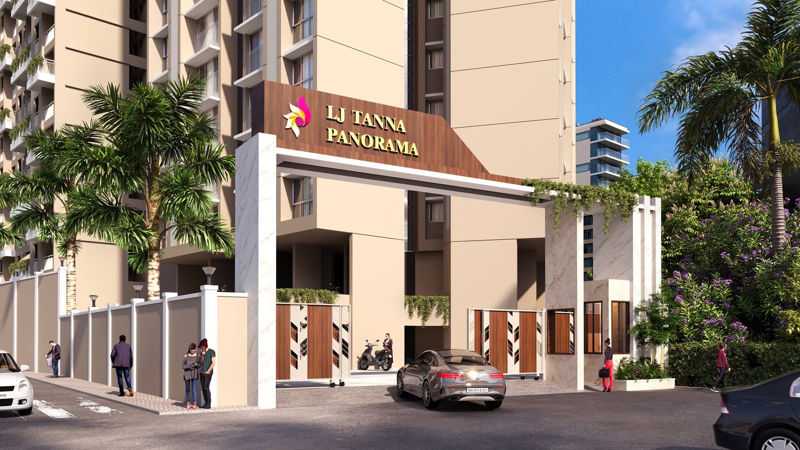 Grand Entrance Gate Codename Majha Ghar