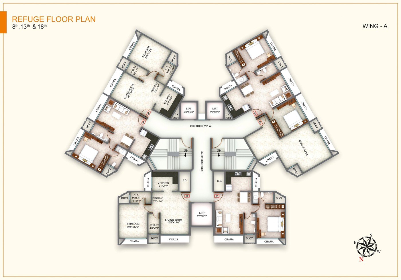 Refuge Floor Plan Codename Majha Ghar